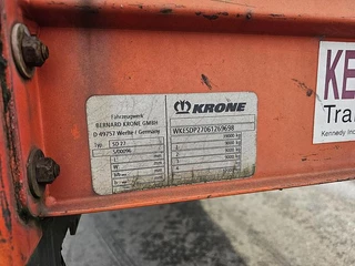 Krone SD 27 |  saf disc| nice chassis | 80% tires. 2006 - N/A obrazek 9