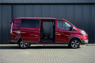 Ford Transit Custom 2022 - 2.0 TDCI L2H1 | 170PK | Trail | DC 5-Persoons | Camera | Carplay | Lederen interieur afbeelding 8