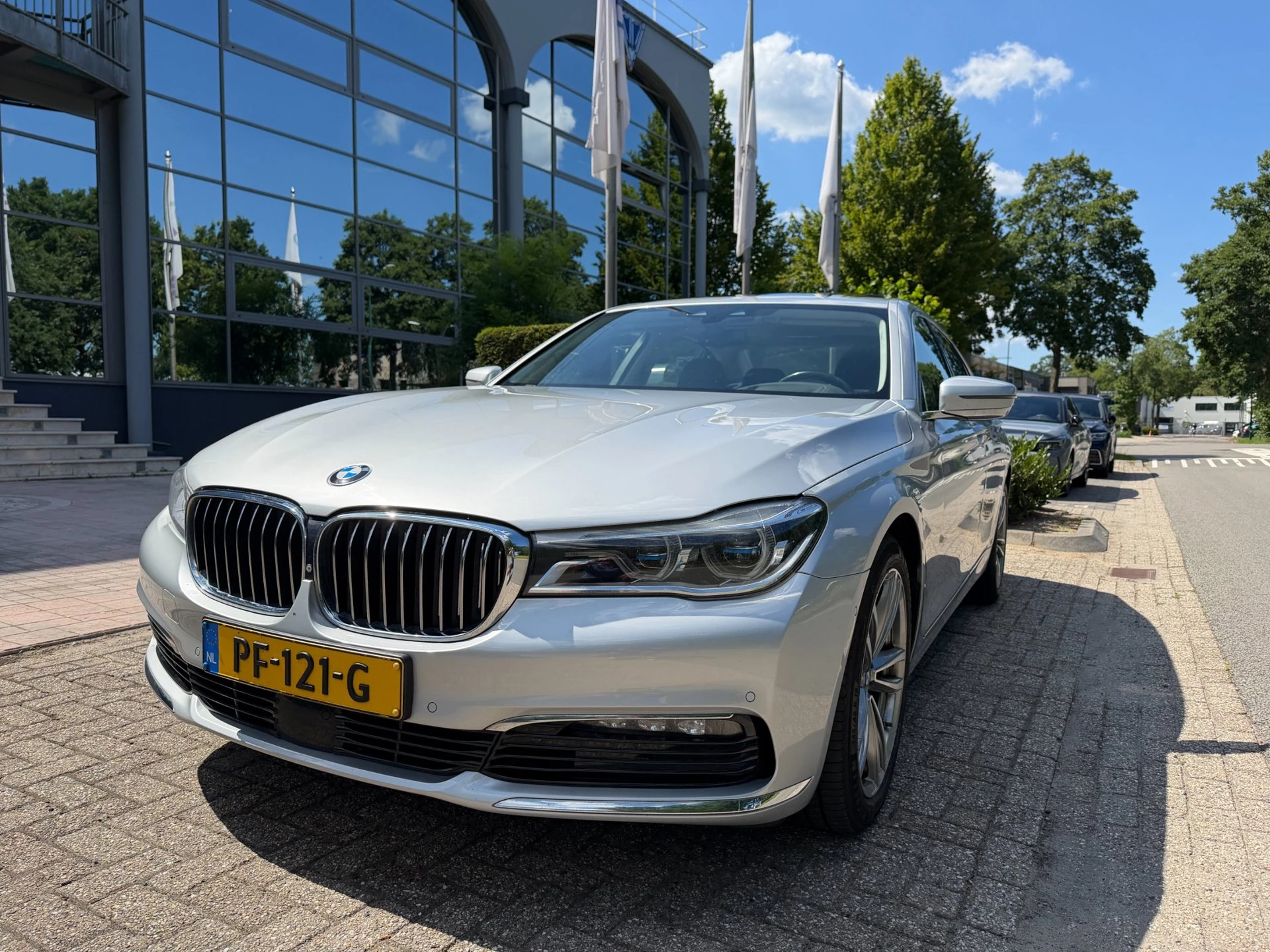 BMW 7 Serie 2016 - 740d xDrive High Executive aut ,schuifd./ trekhaak afbeelding 15