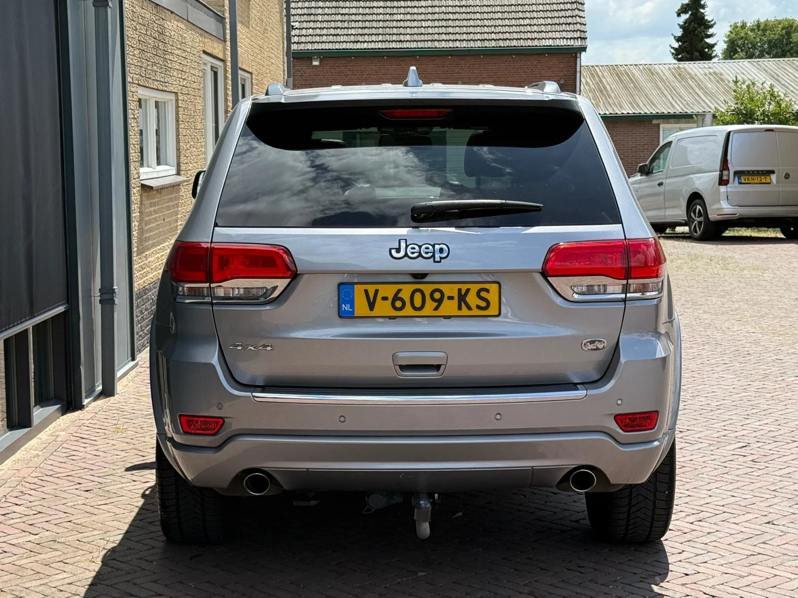 Jeep Grand Cherokee 2014 - 3.0 V6 CRD Overland 4x4 Grijskenteken Pano Luchtvering Stoelverwarm/verkoel. Leer Trekhaak afbeelding 4