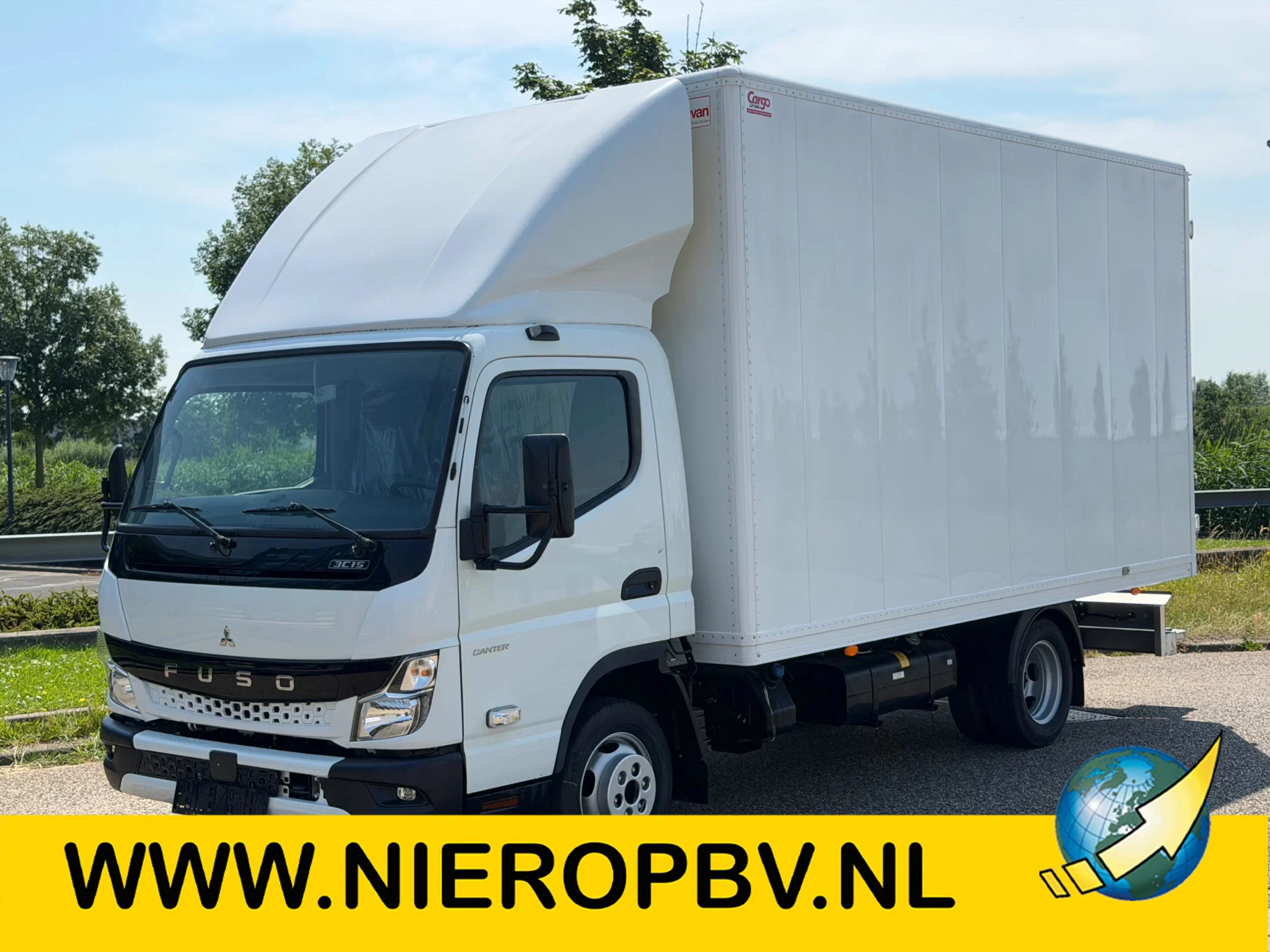 FUSO Canter 2024 - 3C15 Bakwagen Airco Trekhaak 3-Zits NIEUW BPM VRIJ 5X OP VOORRAAD obrázek 1