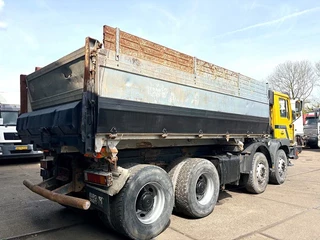 MAN FE 2001 - 410A 8x4 FULL STEEL KIPPER (ZF16 MANUAL GEARBOX / ZF-INTARDER / FULL STEEL SUSPENSION / REDUCTION AXLES / AIRCONDITIONING) immagine 3