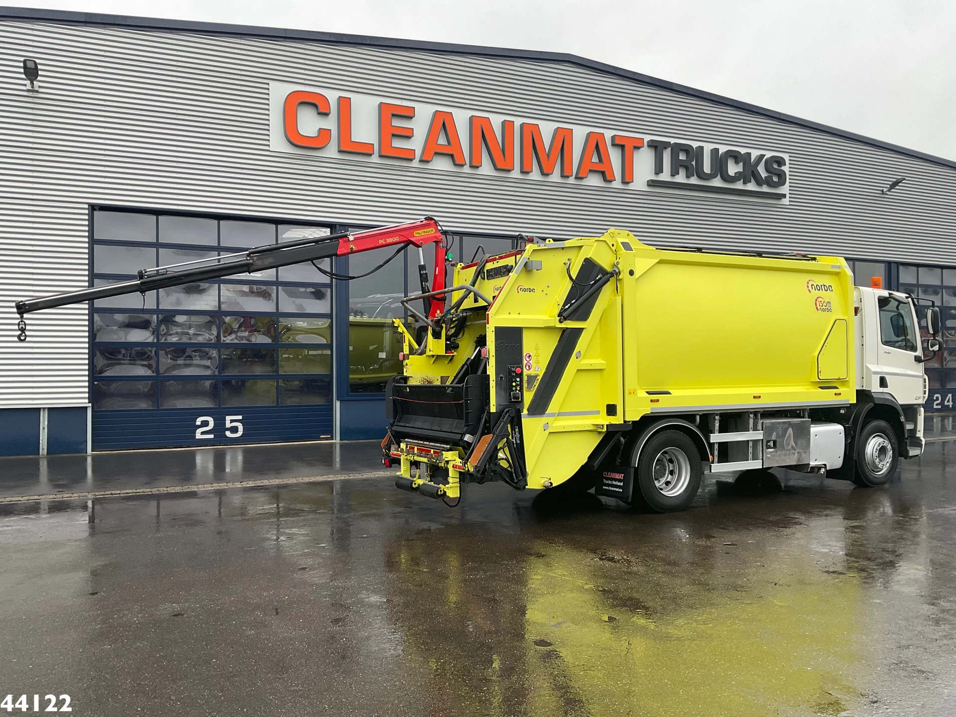 DAF FA CF 340 Euro 6 Norba 17 m³ + Palfinger 3.8 Tonmeter laadkraan + Winch 2020 afbeelding 2