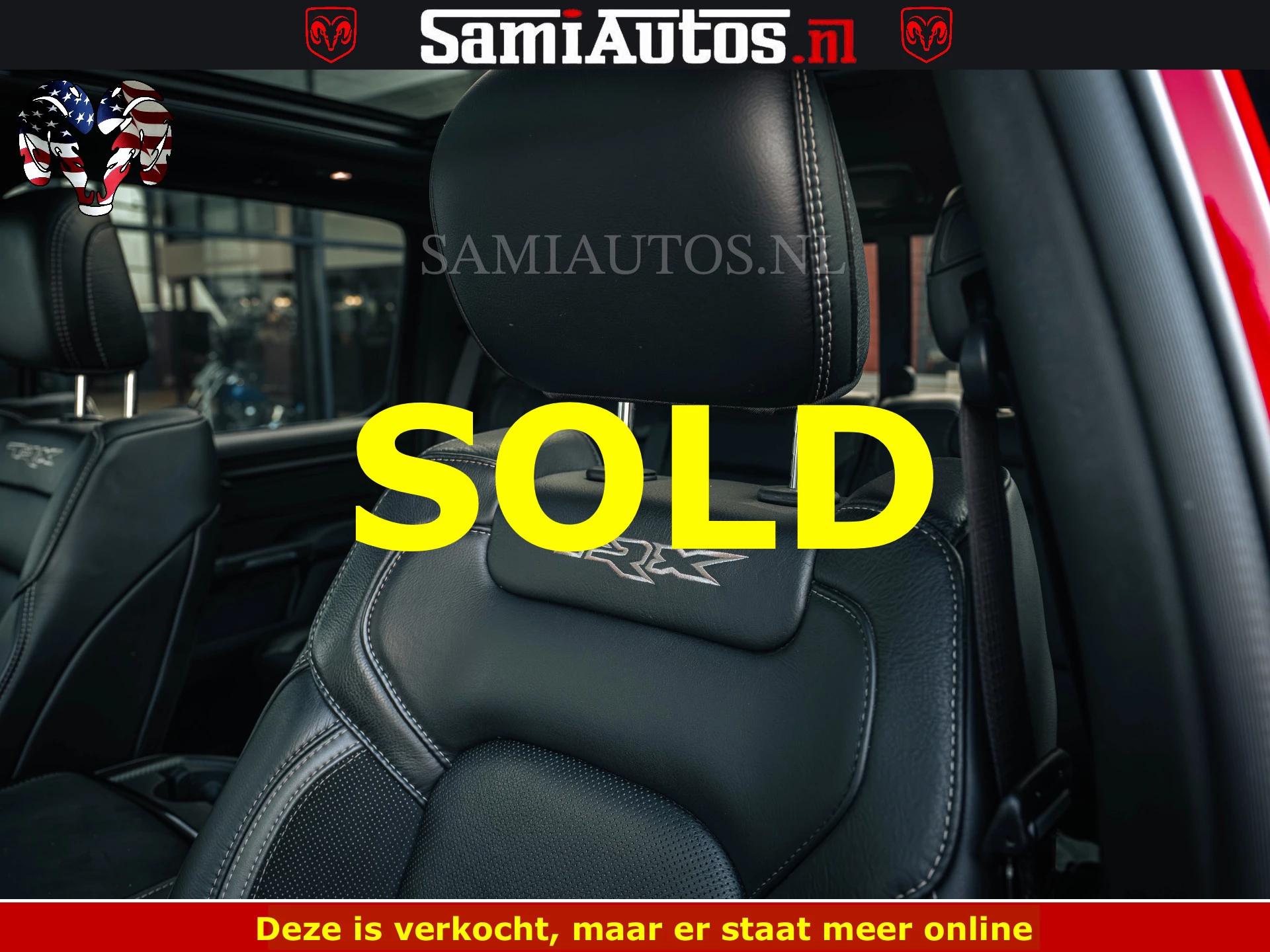 Dodge Ram Pick-Up 2023 - TRX HELLCAT | 6.2 V8 702PK | FLAME RED | BOM VOL | CARBON | RAMBAR | HUD | LPG | BEAD-LOCK WHEELS | immagine 101