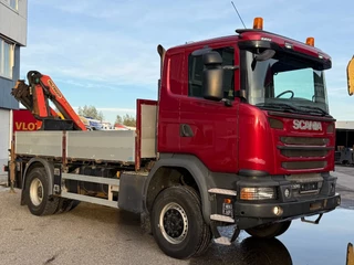 Scania G 2016 - G370 4X4 EURO 6 + 3-SIDE TIPPER + PALFINGER PK9002 + REMOTE image 11