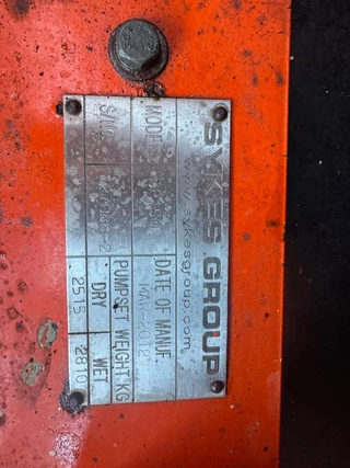 Sykes N/A 2012 - cp150 waterpump zdjecie 6