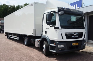MAN TGM 2020 - 15.290 Trekker + Heiwo city trailer geisoleerd + klep Dhollandia 2500 KG obrazek 2