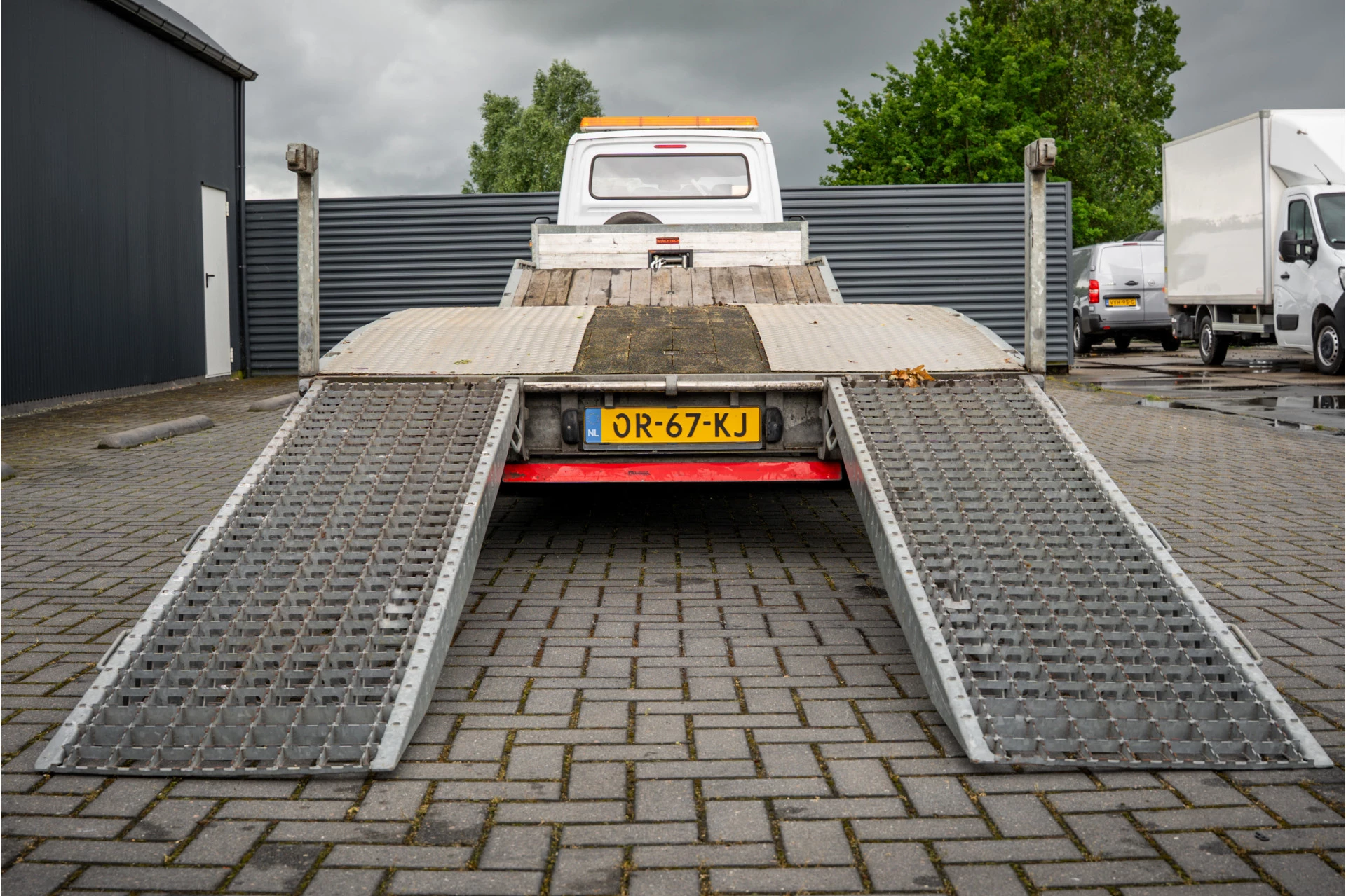veldhuizen P47-2 | Oplegger | Kuip | Dieplader | Max Mas. 10T | Elektrische lier | Oprijplaten 2019 imagen 3