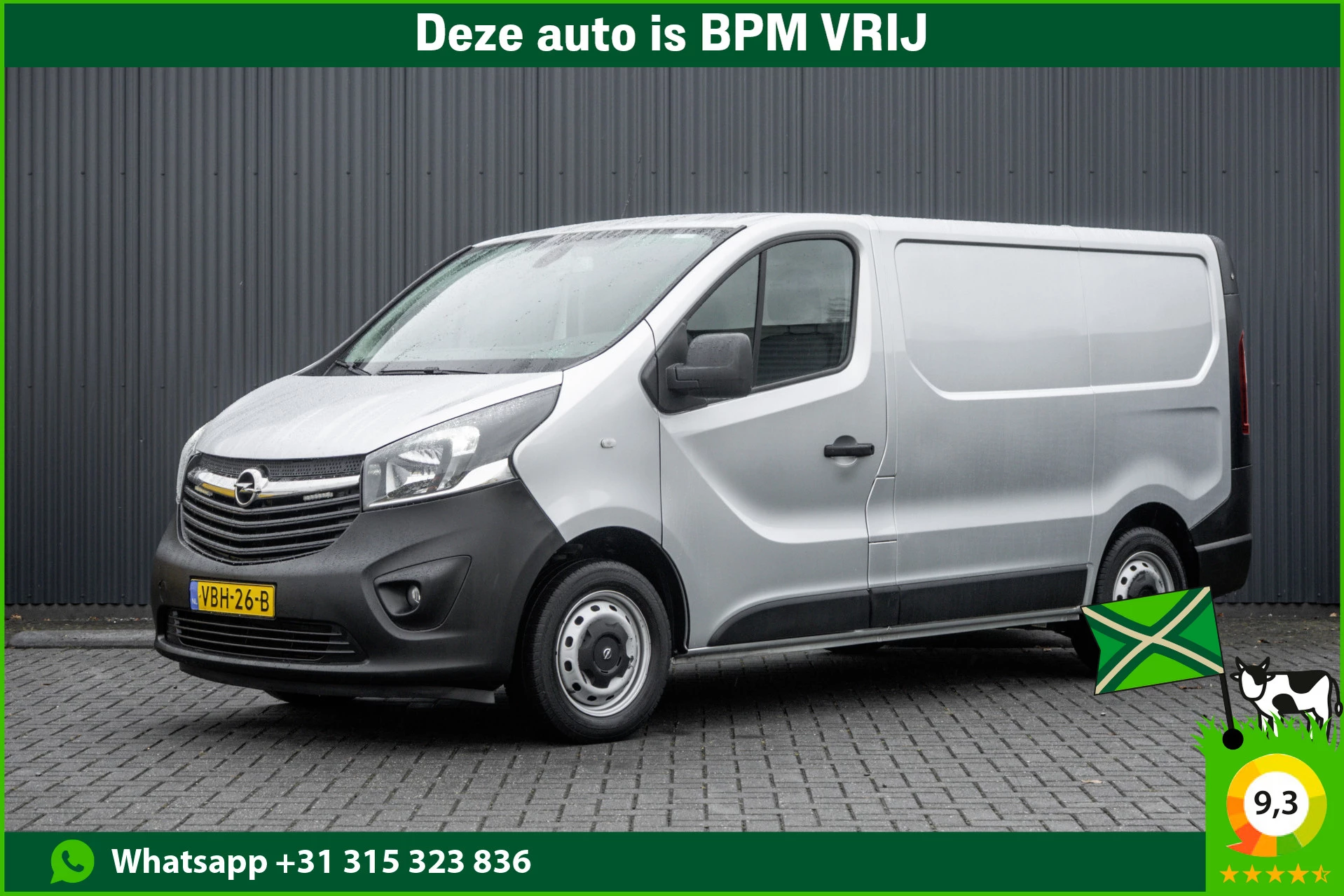 Opel Vivaro 2019 - 1.6 CDTI CDTI | L1H1 | 125PK | Euro 6 | LED | Camera | Navigatie | Cruise | Airco | PDC | Eco immagine 1