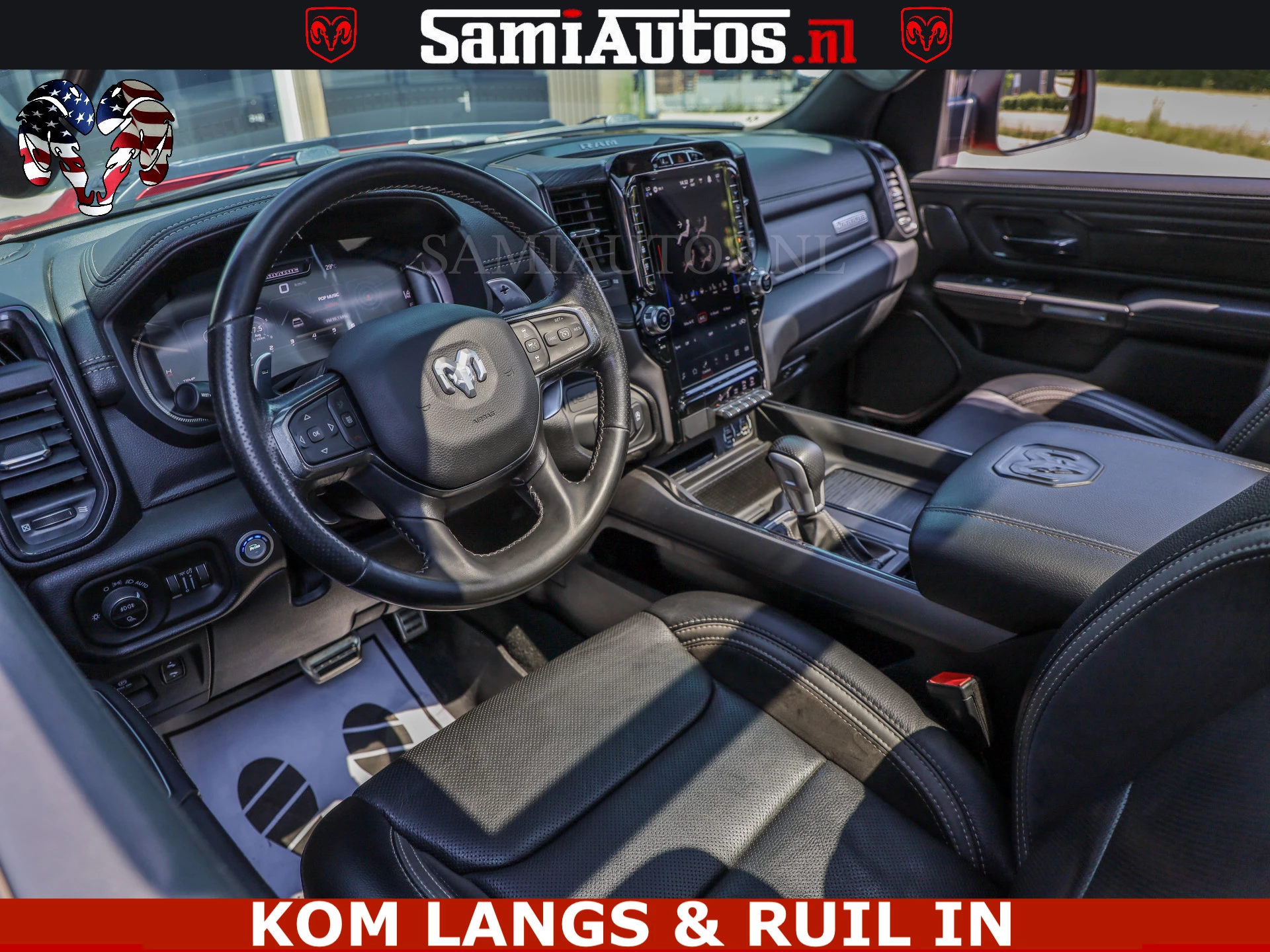 Dodge Ram Pick-Up 2024 - GT TRX PACK | 5.7 V8 HEMI | FLAME RED | HULK PACK | LUCHTVERING | MEGA DIK | DC | afbeelding 28