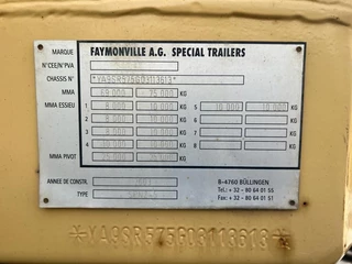 Faymonville N/A 2003 - SPNZ - 5 Ballast trailer obrazek 10