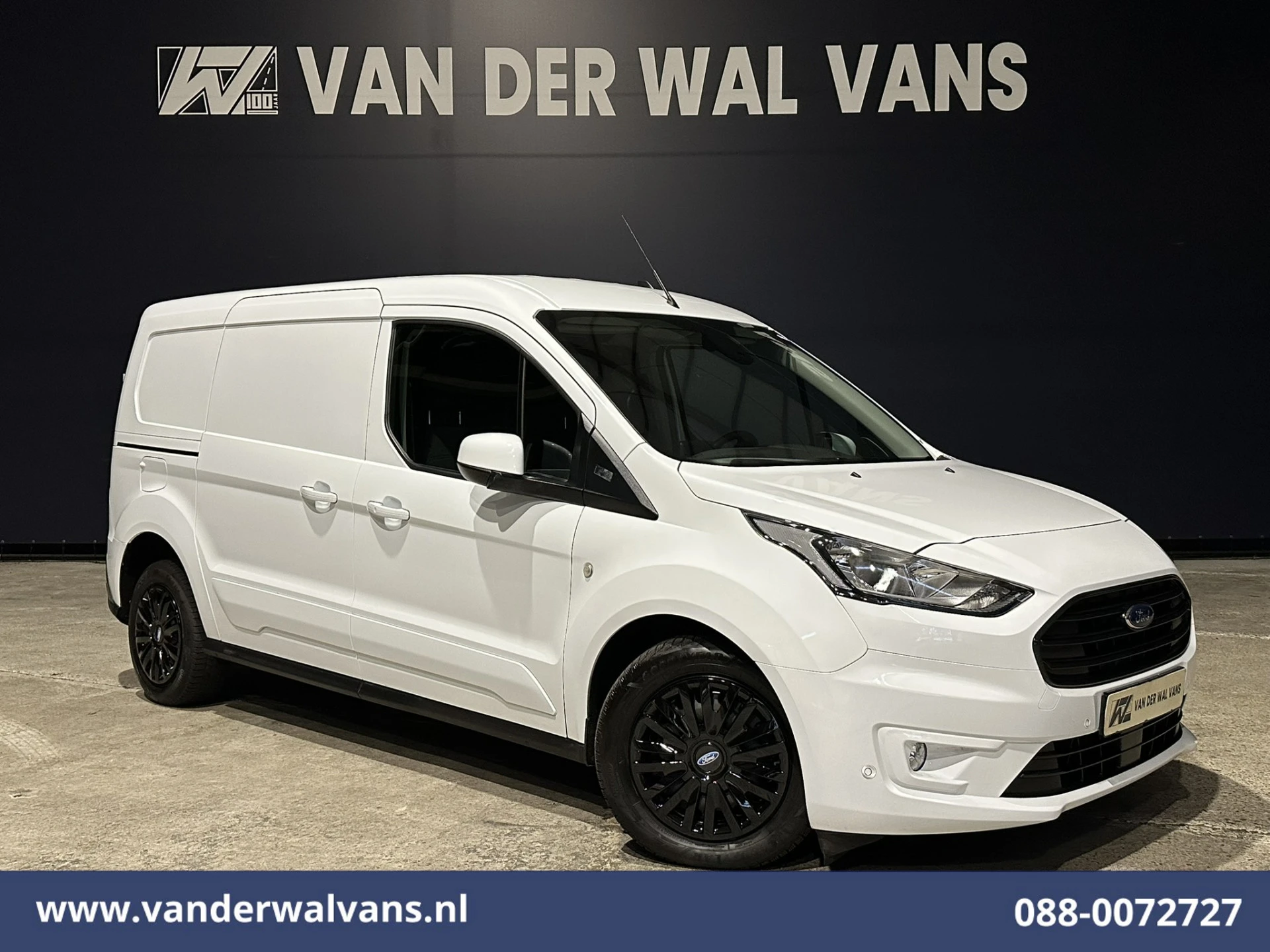 Ford Transit Connect 2022 - 1.5 EcoBlue 101pk L2H1 Euro6 Airco | Camera | Navigatie | Cruisecontrol | 1390kg Trekhaak | Android Auto | Stoelverwarming afbeelding 1