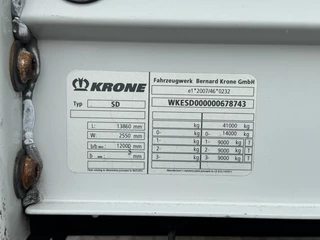 Krone N/A 2015 - Schuifzeil-Dak / Laadklep / BPW-Axle / Code XL / APK imagen 9