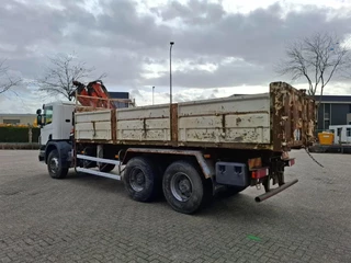 Scania P 2007 - P380 / 6X4 / 2X BIG AXLE / FULL-STEEL / DRUM BRAKES / TEREX TLC 125.2 CRANE / AIRCO / MANUAL / EURO-4 / 2007 zdjecie 6
