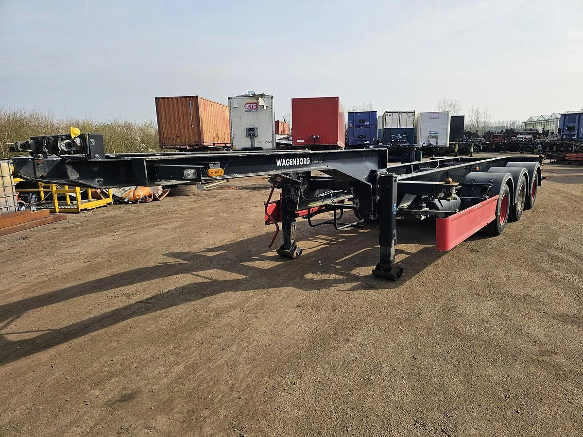 Fliegl SDS 350| LOWLOADER 20 FOOT CONTAINER CHASSIS | BPW DRUM. 2005 image 5
