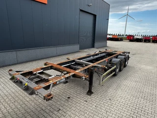 DESOT N/A 1994 - nice 20FT/30FT ADR-Chassis for SMALL PRICE,  liftaxle, 5 twistlocks arms zdjecie 4