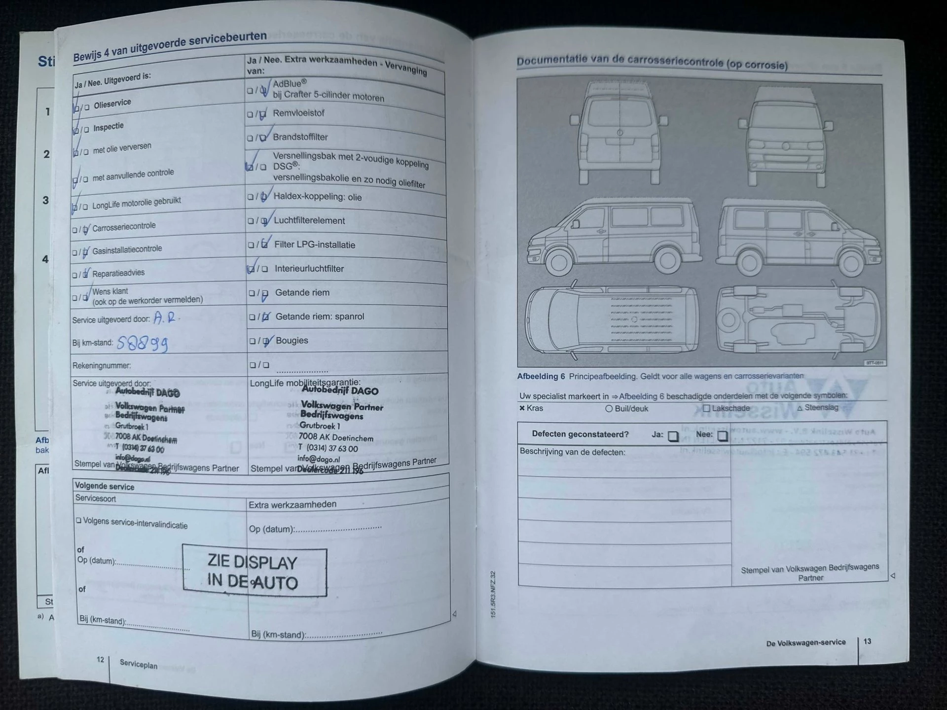 Volkswagen Transporter 2014 - Kombi 2.0 TDI L2H1 9 Persoons AUTOMAAT MARGE afbeelding 15