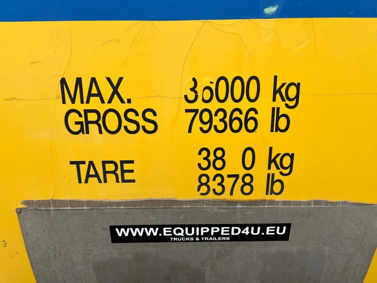 Welfit Oddy 1997 - 20FT ISO, 24.930L / 1-COMP / T11 / valid 5Y/CSC-inspection till 09/2028 afbeelding 14