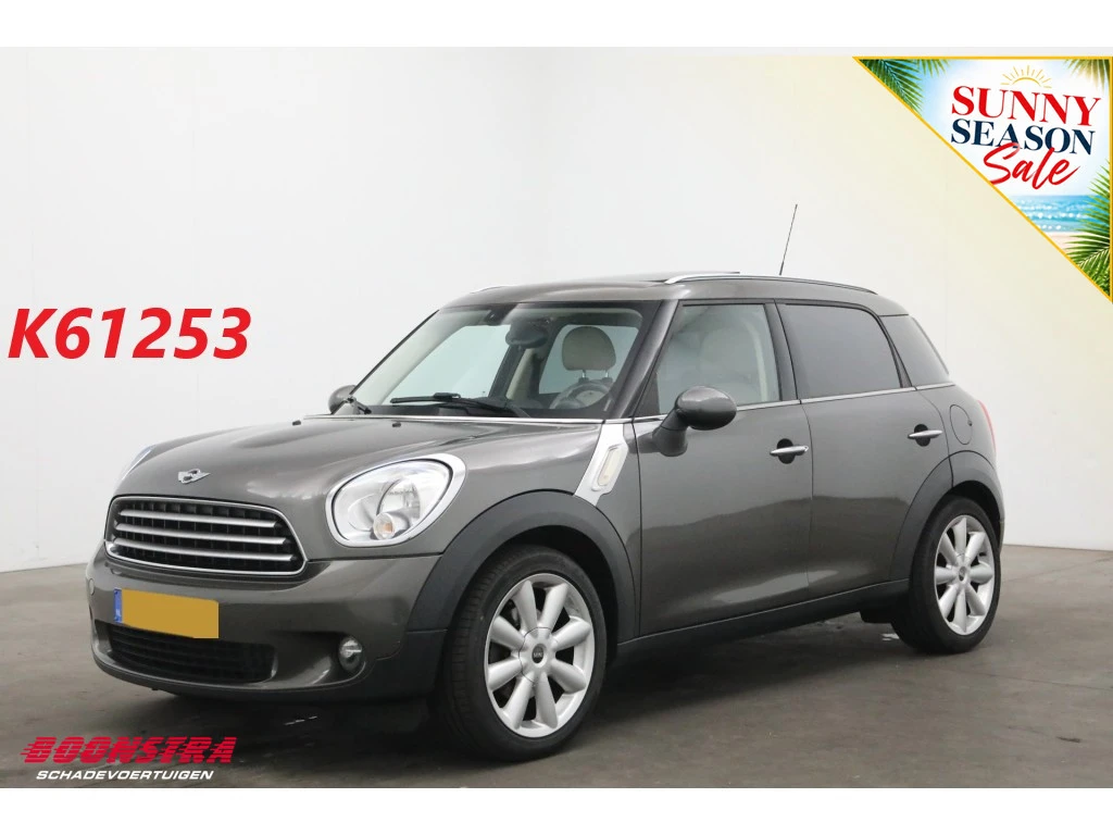 MINI Countryman 2012 - 1.6 Cooper Edition Pano Schuif/kantel Cruise Navi Clima Leder SHZ afbeelding 1