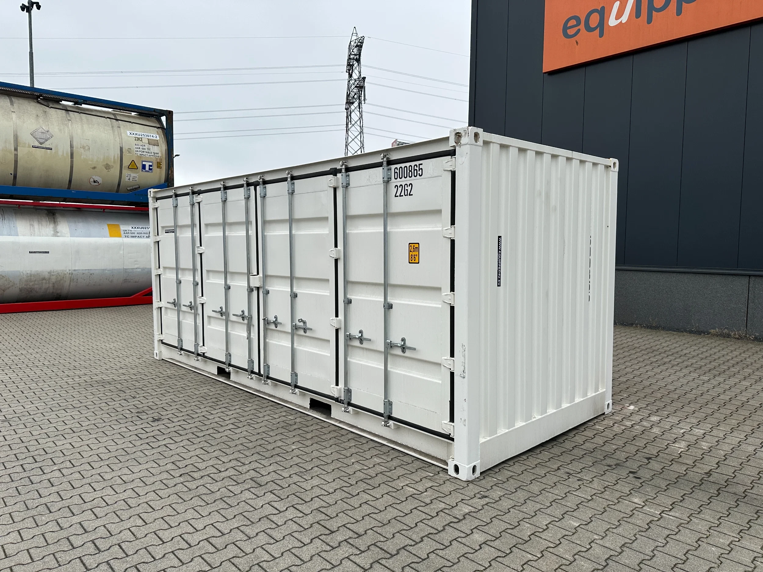 YANGZHOU 2026 - NEW (ONE-WAY) 20FT OPEN-SIDE CONTAINER afbeelding 21