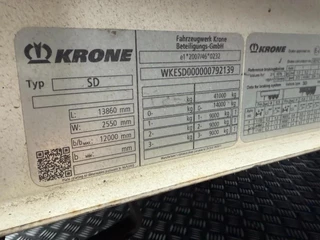 Krone WITH ALUMINIUM SIDEBOARDS 2017 - N/A afbeelding 11