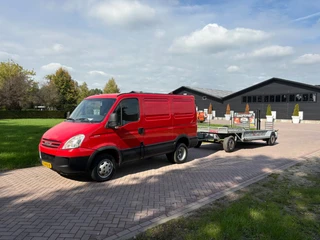 Iveco 50C18V EURO 4 2008 - BE N1 -Veldhuizen schamel aanhangwagen 5.2 ton afbeelding 3 miniatuur