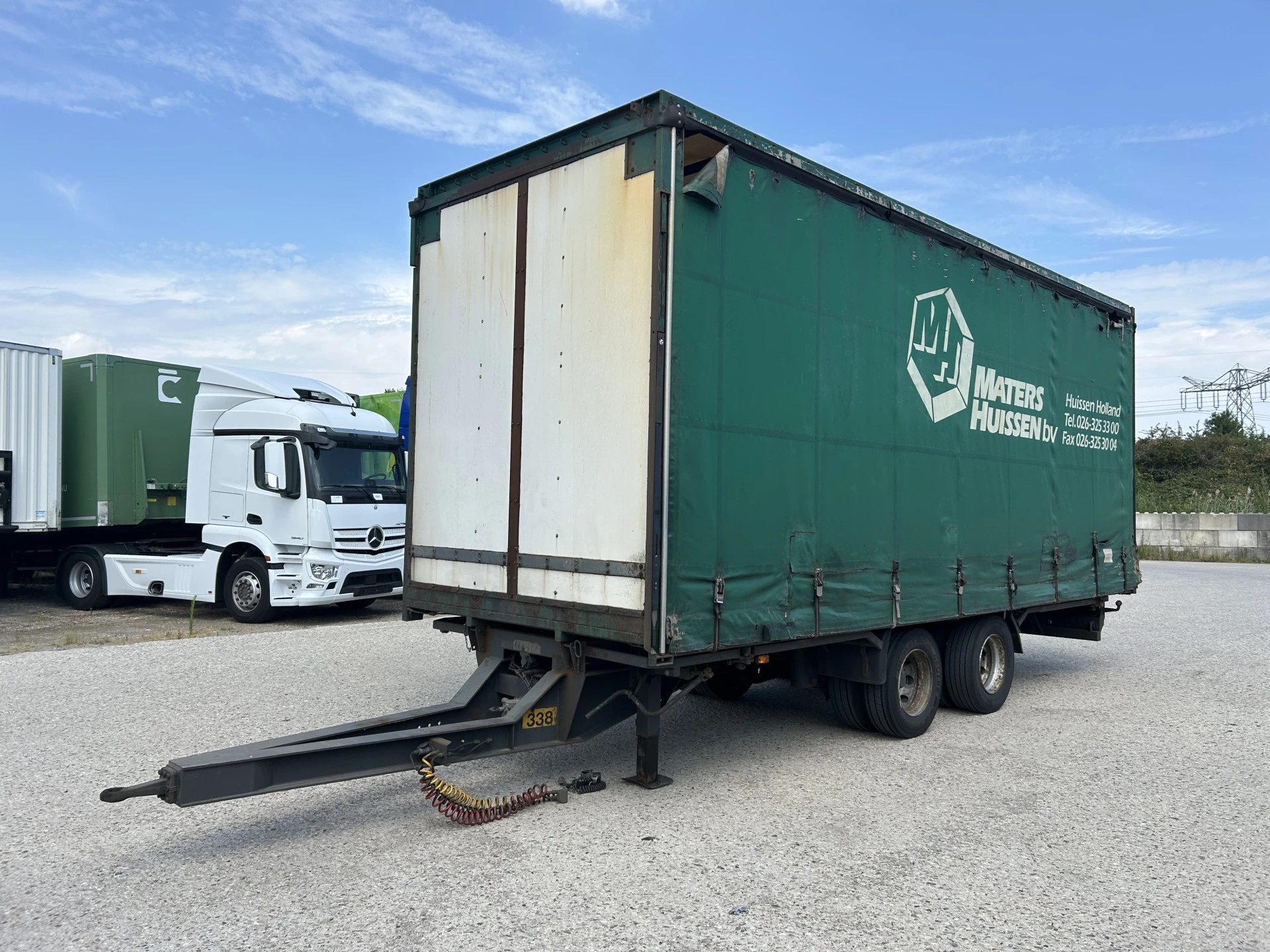 Pacton 16 PG 1991 - / Wipkar / Mid Axle Trailer Bild 15