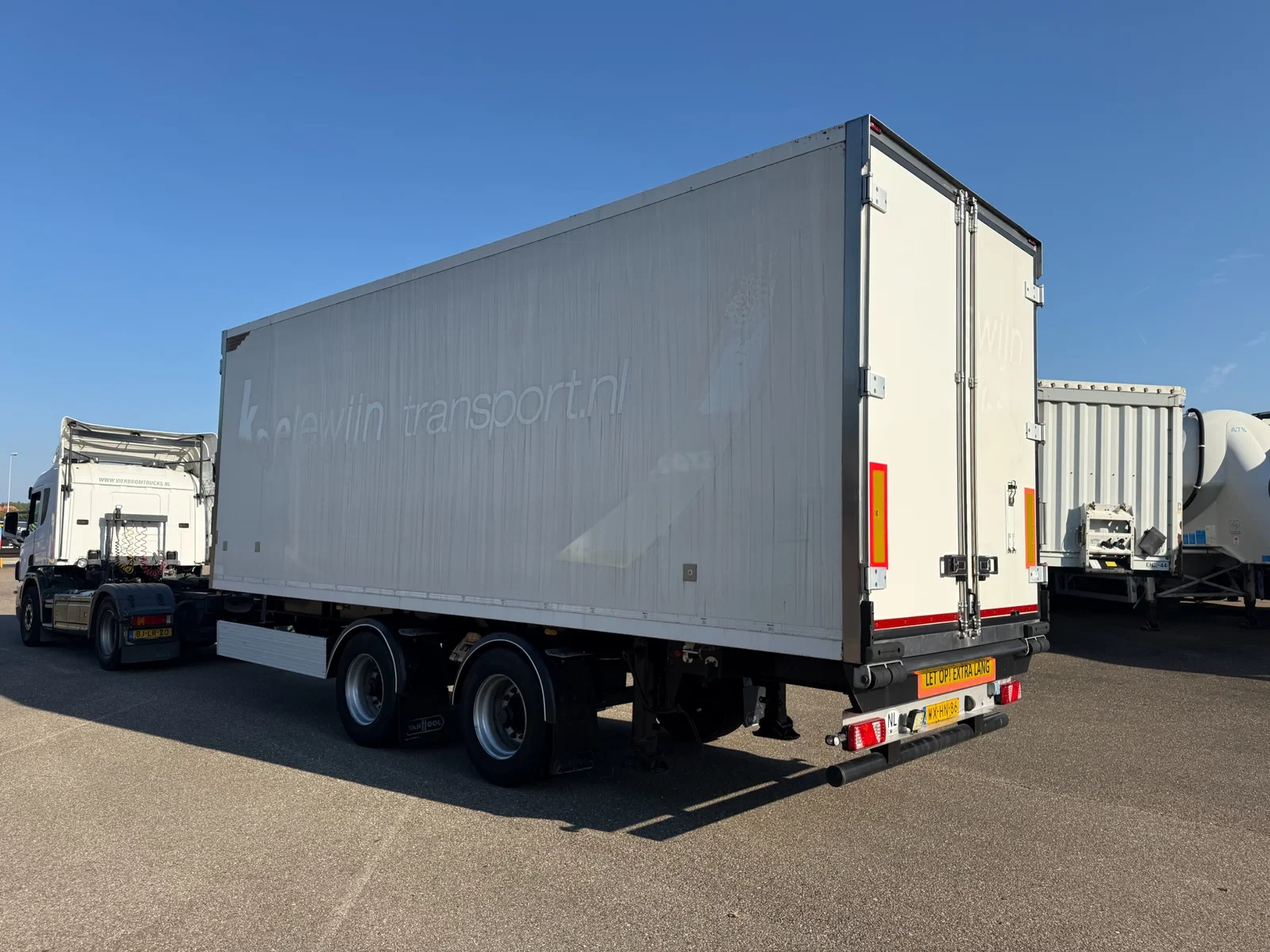 Van Hool 2K1020 2007 - 2-assige Geisoleerde LZV wipcar afbeelding 1