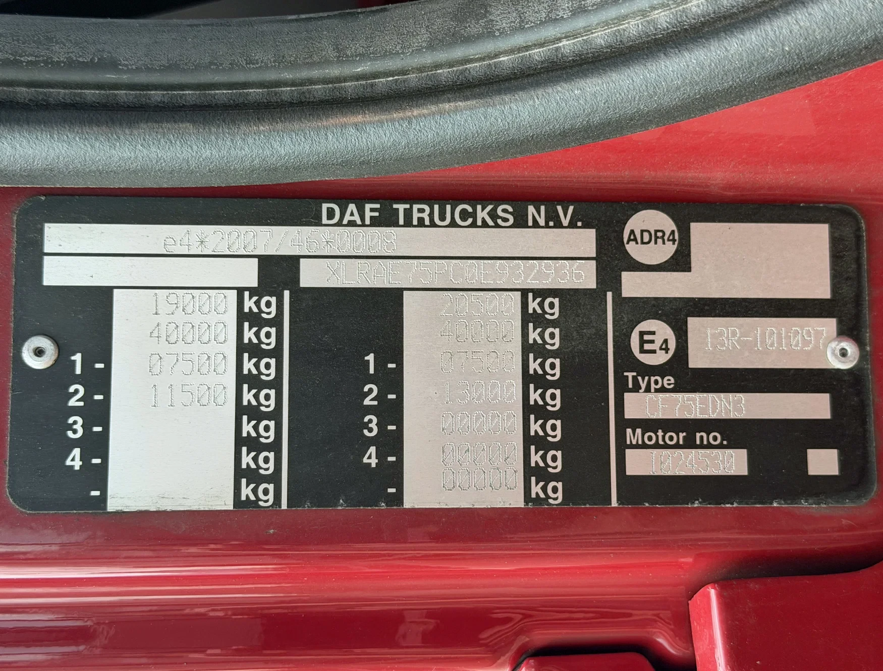 DAF CF 75.310 2012 - EURO 5 FT BURGERS BOX TAIL LIFT AIRCO SUPER CONDITION NL-TRUCK afbeelding 25