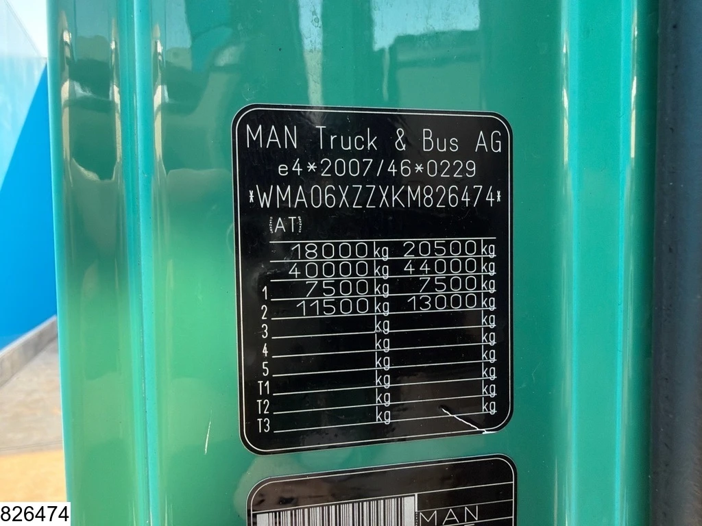 MAN TGX 2019 - 18 500 EURO 6, Retarder Bild 7