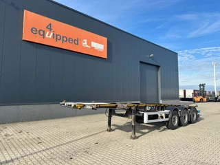 Van Hool 2011 - 20FT/30FT ADR CHASSIS / empty weight: 3.500kg / discbrakes / 2x liftaxle / NL-chassis / ADR+APK: 09-2027 na sprzedaż
