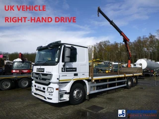 Mercedes-Benz Actros 2011 - 2544 6x2 RHD + Palfinger crane PK8501 en venta
