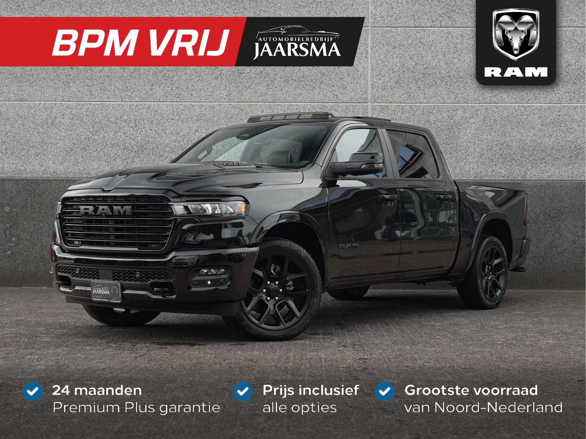 Dodge Ram 1500 2024 - Laramie Night SST Hurricane 426pk afbeelding 1