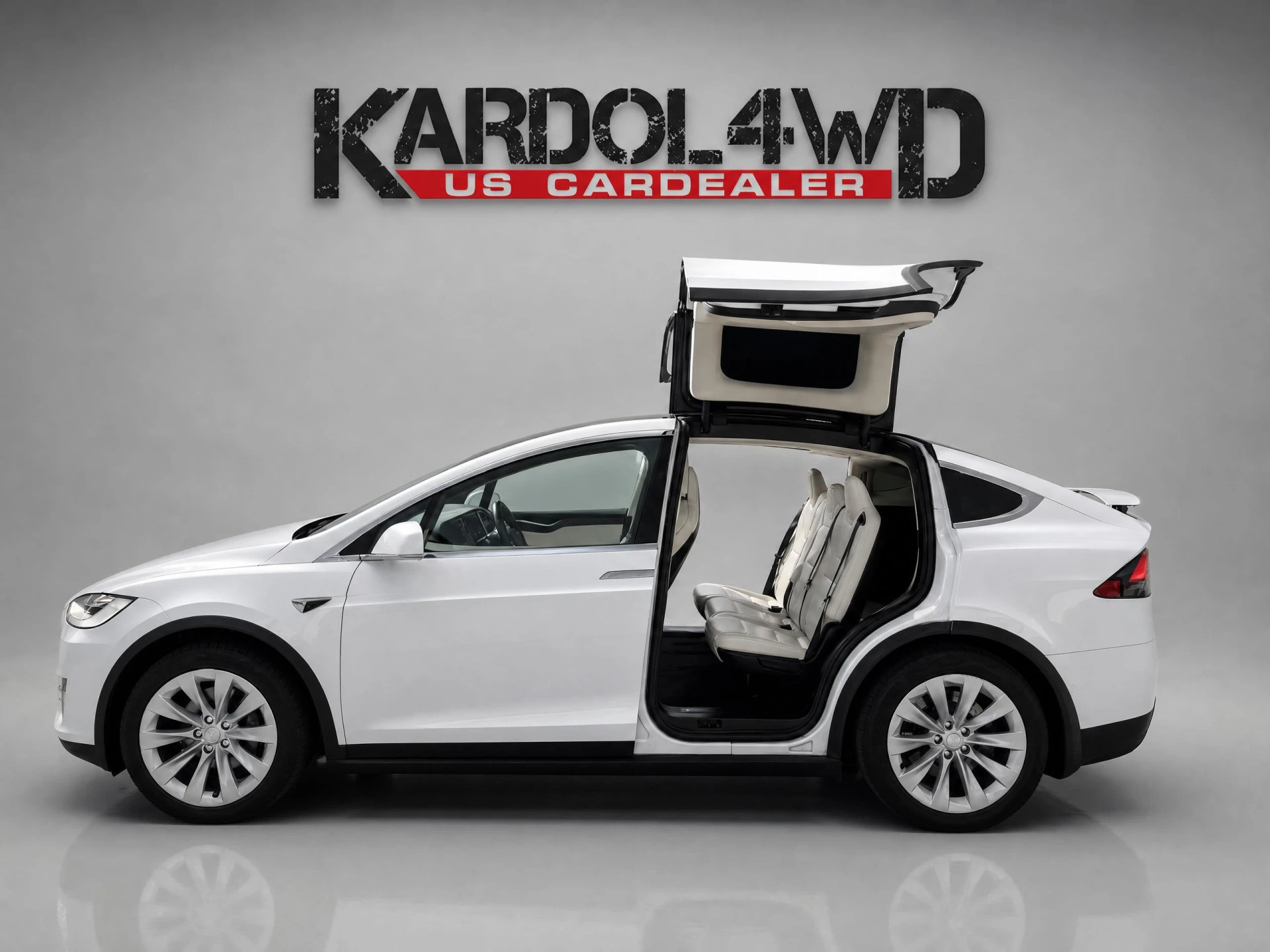 Tesla Model X 2018 - 75D Base 7p. afbeelding 3