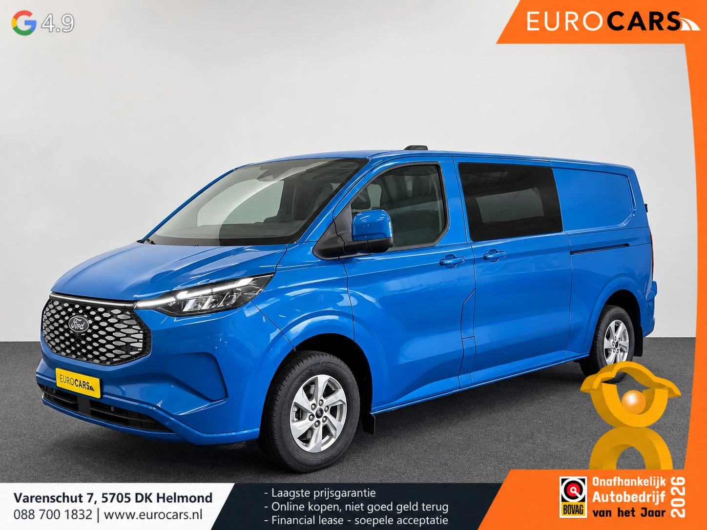 Ford E-Transit Custom 2026 - 320 L2H1 Automaat Limited 71 kWh DC изображение 1