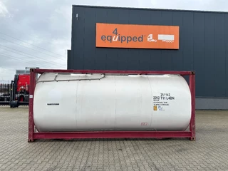 CIMC tankcontainers N/A 2017 - 20FT ISO / 25.040L / L4BN / T12 / steam heating / bottom discharge / 2.5Y-TEST/CSC: 03/2027 immagine 2