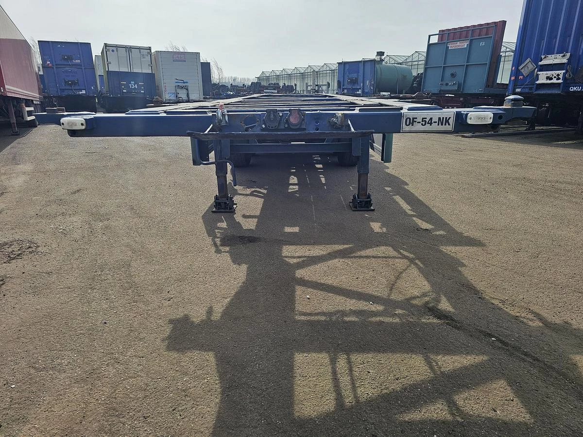 Van Hool 30 foot container chassis | tank container transport | saf Drum. 1998 immagine 6