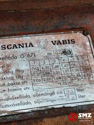 Scania N/A - Occ motor + versnellingsbak Scania D11 P01-G671 obrazek 8