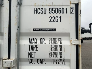 Onbekend N/A 2022 - nice 20FT DV 8'6" container with valid CSC: 01/2028 / 2x available immagine 15