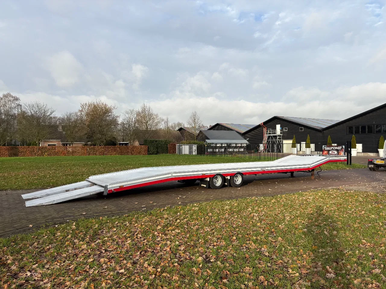 Veldhuizen 2014 - Be oplegger 6.8 TON ambulance auto transporter 2014 immagine 1