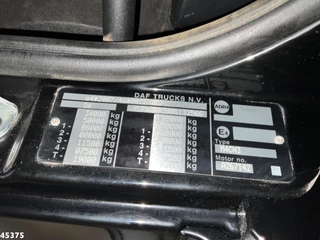 DAF FAX CF 480 Euro 6 HMF 21 Tonmeter laadkraan 2018 - N/A obrazek 12