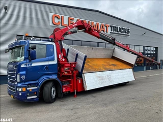 Scania R 2013 - 560 V8 8x4 Retarder Hiab 24 Tonmeter laadkraan afbeelding 2 miniatuur