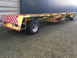 EKW N/A 1980 - 2 As Vrachtwagen Aanhangwagen Open - Uitschuifbaar: 4 mtr, LLG-56-Z - 40 km bild 6