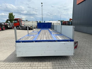 Floor N/A 2021 - zeer mooie AXD.330 3-assige aanhanger met alu zijborden, rongpotten, liftas, geschoopeerd, NL-aanhanger obrazek 9