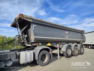 Schmitz Cargobull Semitrailer Tipper Steel half pipe body 2021 te koop