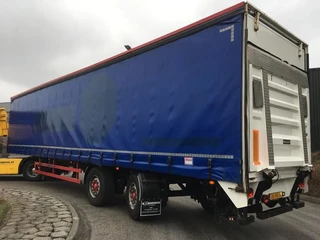 Vogelzang N/A 2000 - VO1-STG-12-18 2 As Oplegger Schuifzeil, OG-90-JB afbeelding 1
