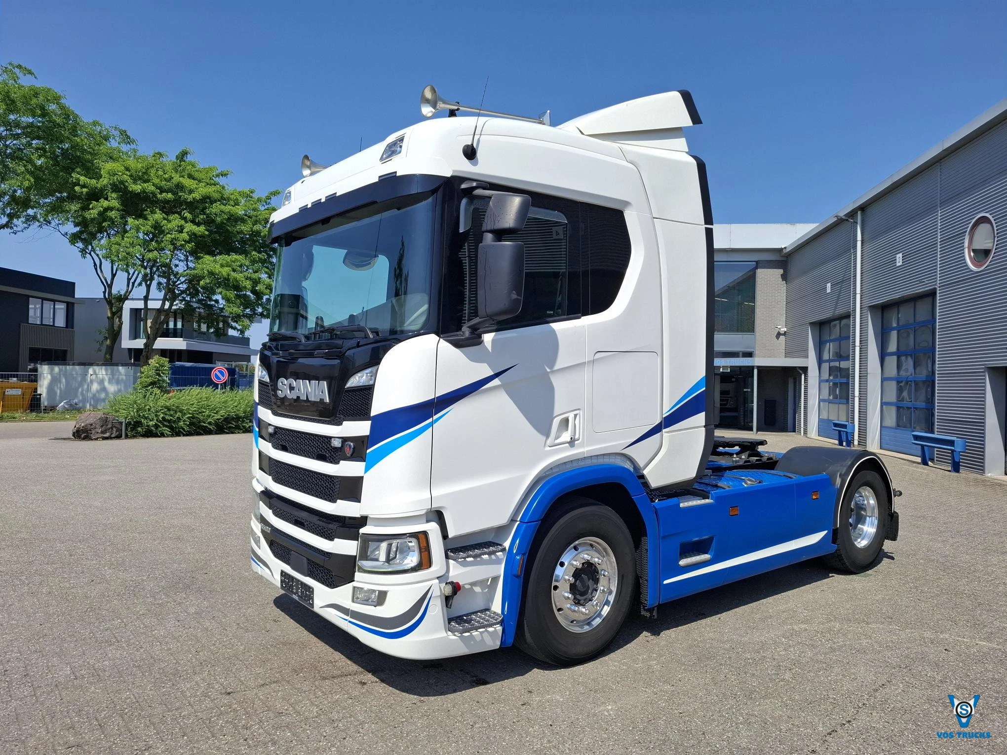 Scania R 2019 - NGS R500 / RETARDER / DOUBLE TANK / NAVI / LEATHER / FRIDGE / ALCOA / FULL-AIR / AUTOMATIC / EURO-6 / 2019 afbeelding 1