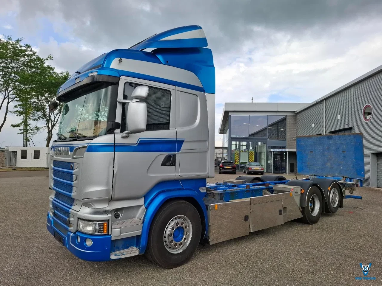 Scania R 2014 - R580 V8 / RETARDER / LIFT+LENKACHSE / FULL-AIR / PLATFORM 2000 KG / LEATHER / AIRCO / AUTOMATIC / EURO-6 / 2014 immagine 1