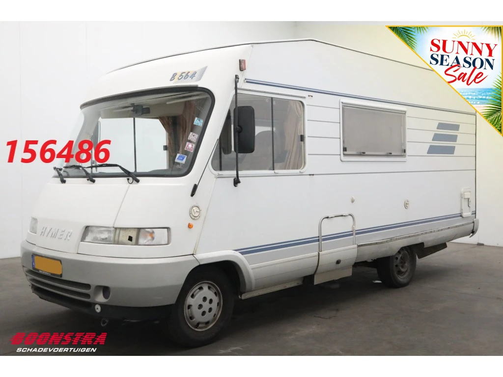 Fiat Ducato 1995 - Hymer B 564 2.5 JTD luifel Hefbed Douche AHK imagen 1