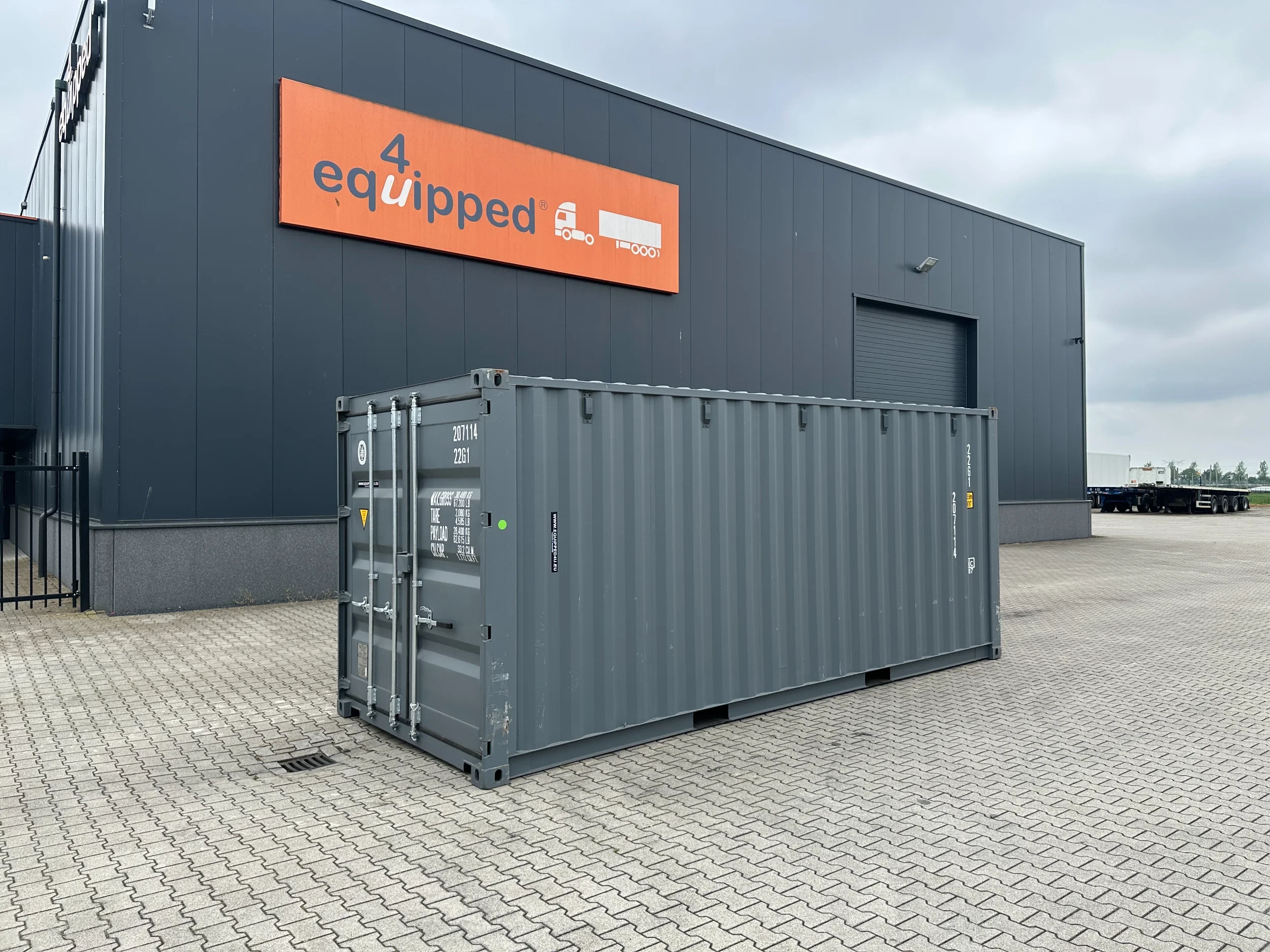 YANGZHOU 2026 - NEW (ONE-WAY) 20FT ISO DV 8'6" STANDARD container, 6x available afbeelding 2